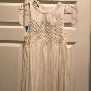 Ivory lace boutique dress